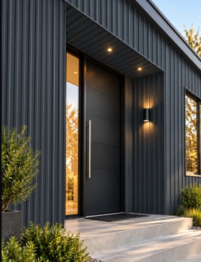 SIDING PANEL EXTERIOR GRIS GRAFITO 16 MM 38,3X380 CM2