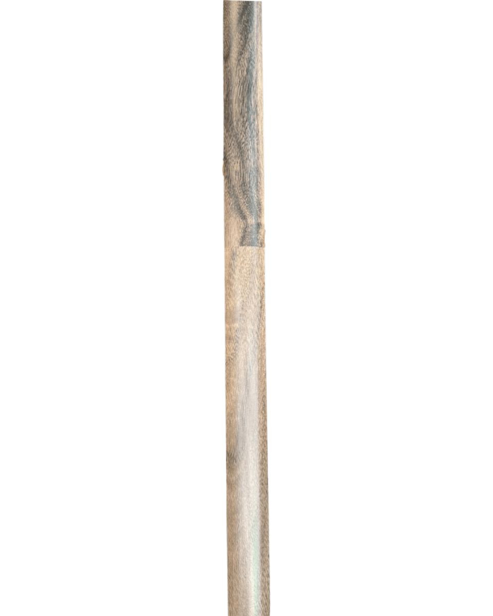 Cuarto Rodón Madera Gris MDF 19 mm × 19 mm × 2,40 m2