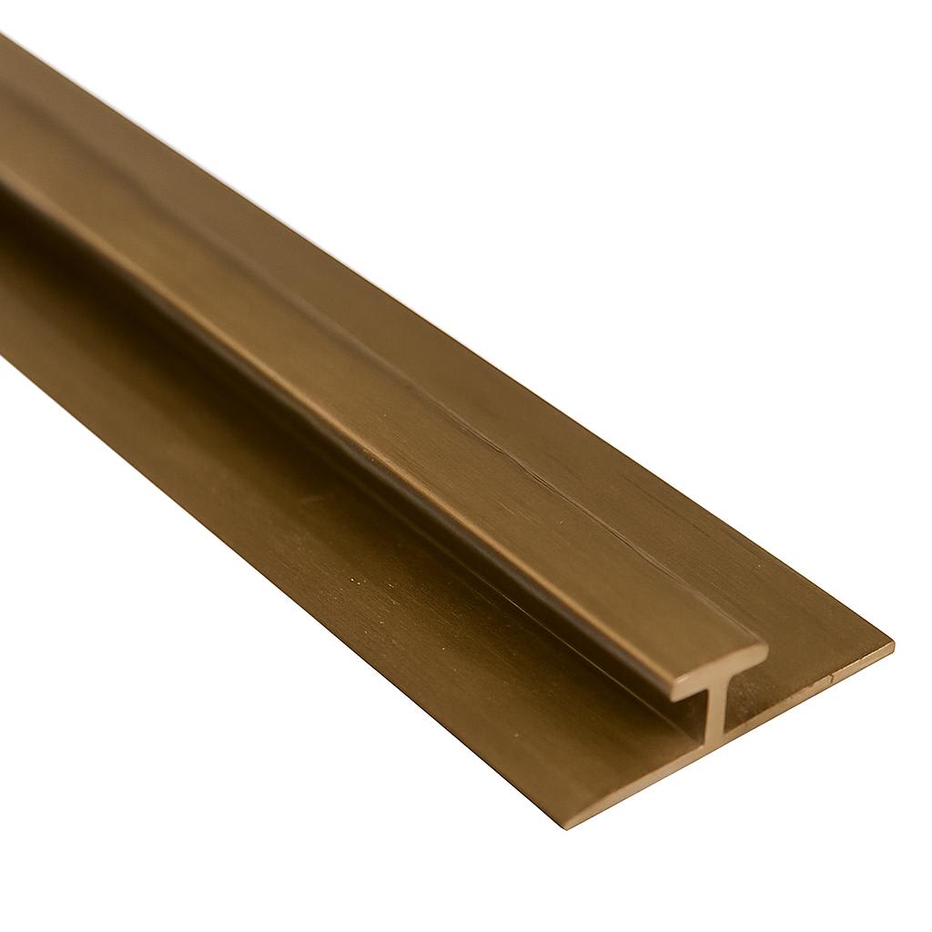 PERFIL H (UNIÓN) BRONCE1