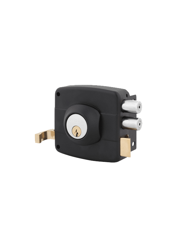 CERRADURA SOBREPONER ODIS NEGRA 3211