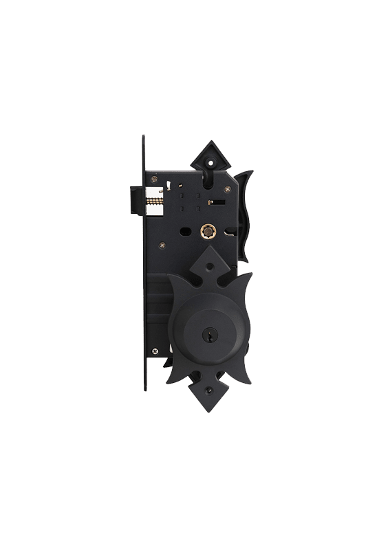 CERRADURA EMBUTIR ODIS NEGRO MATE 2261