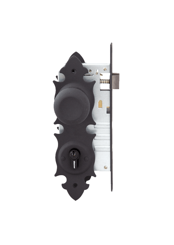 CERRADURA EMBUTIR TRANCURA ACCESO NEGRO - OISTER1