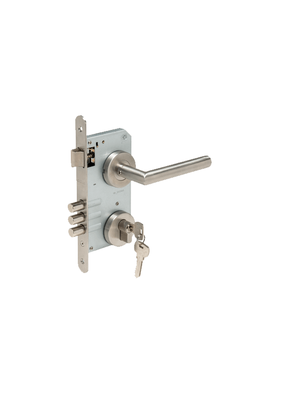 CERRADURA EMBUTIR ODIS INOX 202 - MODELO 98401