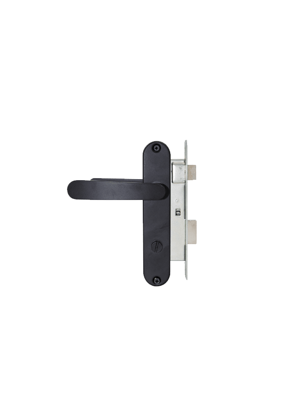 CERRADURA EMBUTIR ODIS BAÑO NEGRO 70401