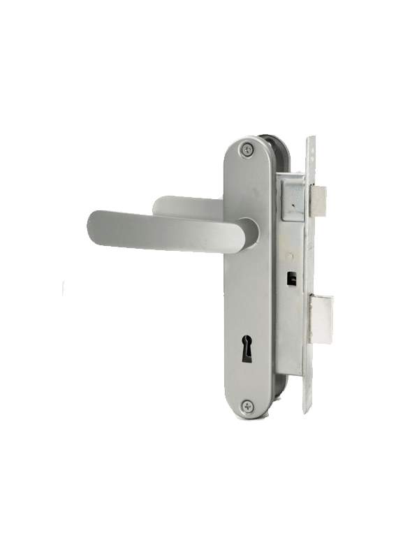 CERRADURA EMBUTIR DORMITORIO PLATA - 70401