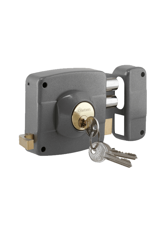 CERRADURA SOBREPONER OISTER 110 GRIS GRAFITO1