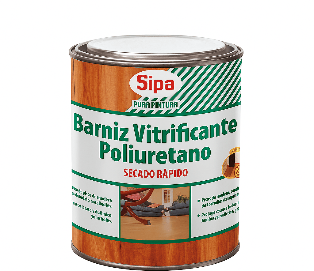 BARNIZ VITRIFICANTE SEMI BRILLO 1/4 GL1