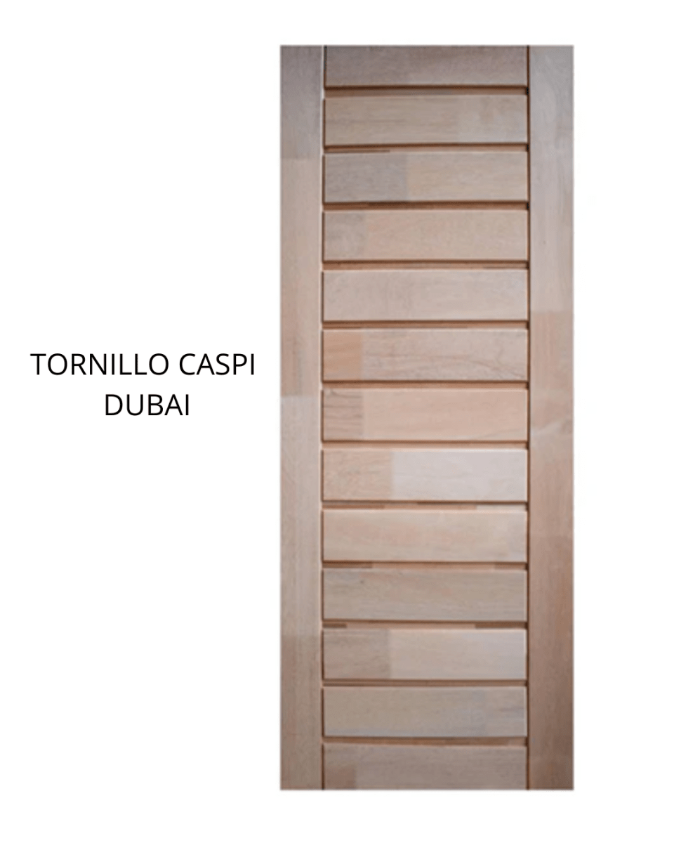 PUERTA EXTERIOR TORNILLO CASPI DUBAI 75X2001