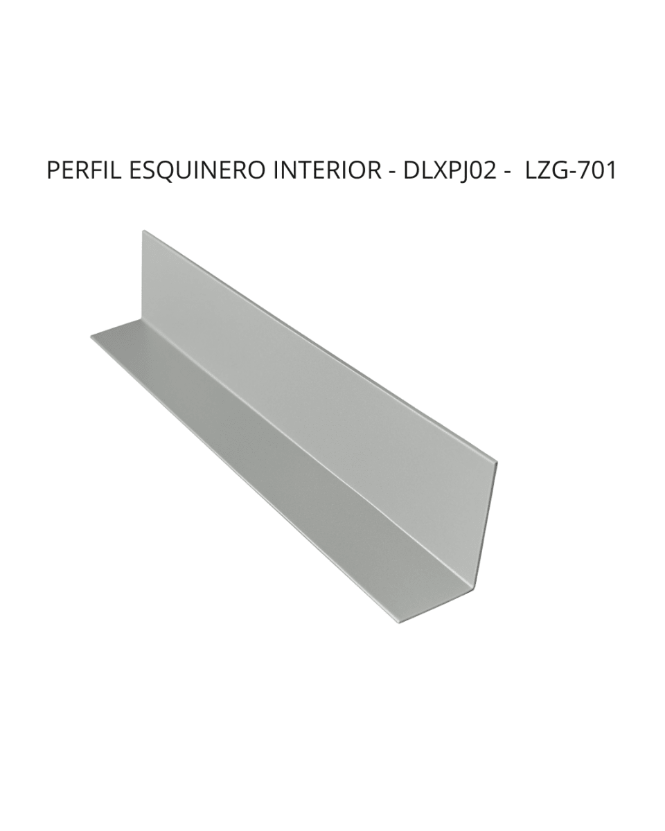 PERFIL ESQUINERO SIDING INTERIOR GRIS 3 M1
