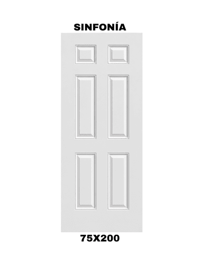 PUERTA INTERIOR SINFONIA 75X2003