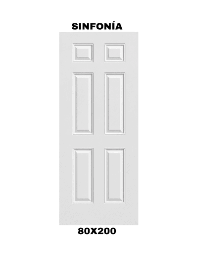 PUERTA INTERIOR SINFONIA 80X2003