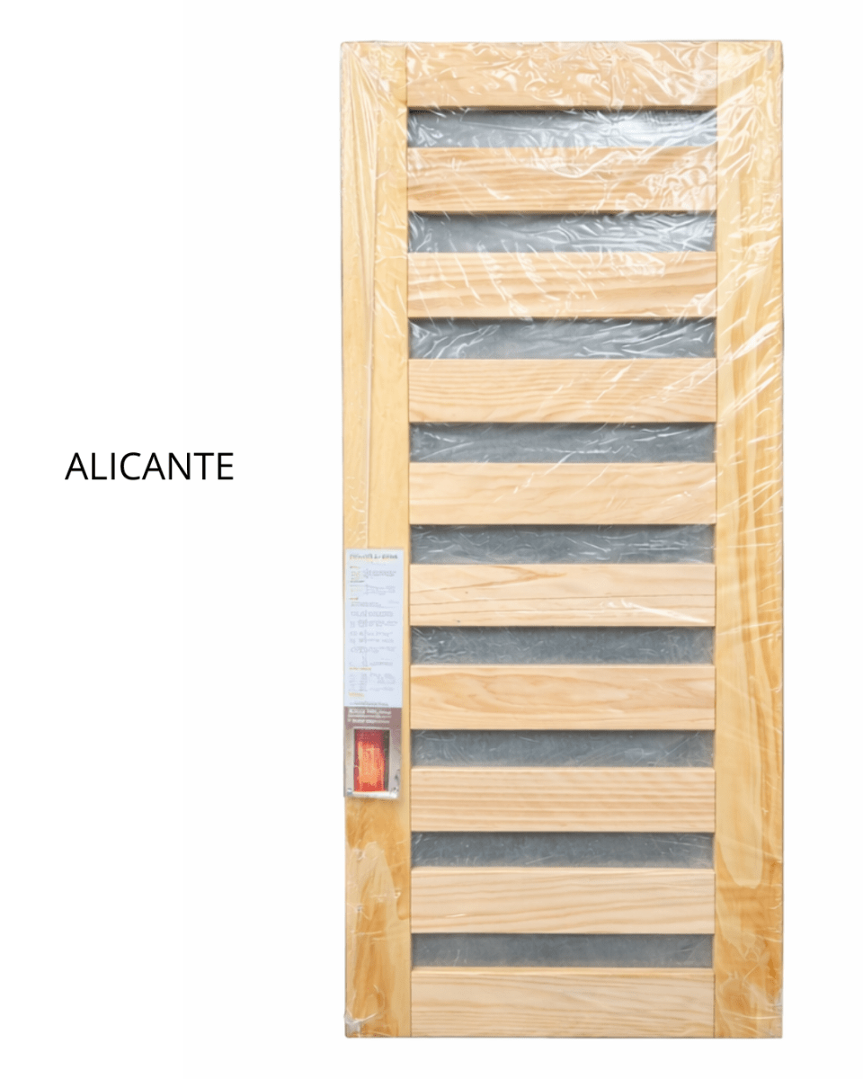 PUERTA EXTERIOR ALICANTE 75X2001