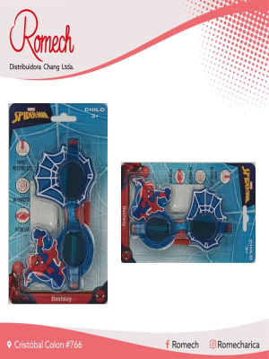LENTES DE NATACION SPIDERMAN