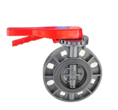 VALVULA MARIPOSA PVC 90 MM DIN/ASI1