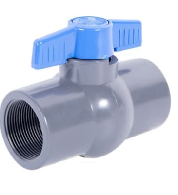 VALVULA PVC BOLA 20 MM. HI1