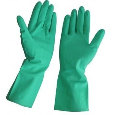 GUANTE NITRILO VERDE1