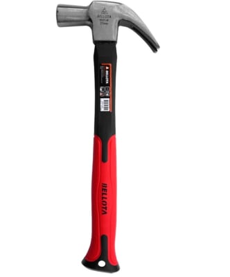 MARTILLO MANGO FIBRA VIDRIO UNA CURVA 18 OZ BELLOTA