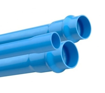 TUBO HIDR. PVC 160 MM. C-6 (6 MTS)