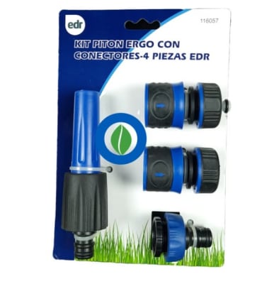 KIT PITON CON ADAPTADORES Y CON. 4 PIEZAS