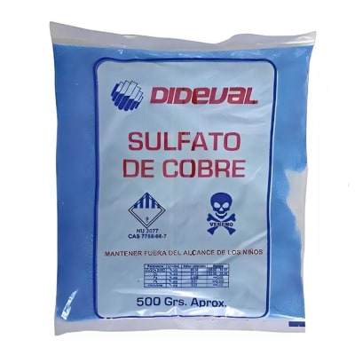 SULFATO DE COBRE BOLSA 1 KG1