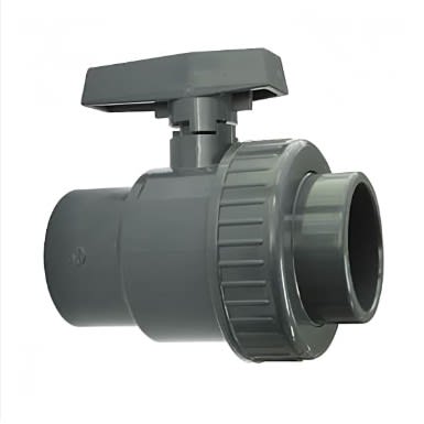 VALVULA PVC BOLA 40 MM. 1 U.A