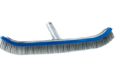 ESCOBILLON CEPILLO PISCINA 45 CM CON REFUERZO DE ALUMINIO (CERDAS ACERO)