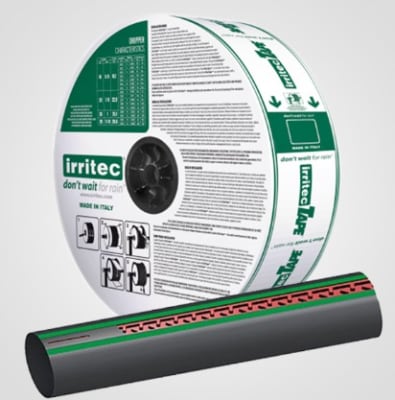CINTA DE RIEGO IRRITEC 20CM 1,1 L/H 4100 MTS 5 MIL1