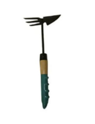 HERRAMIENTA PALA Y RASTRILLO METAL MANGO MADERA 612G1