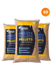 Pack 60 Bolsas - Pellet Davidson Premium 15KG