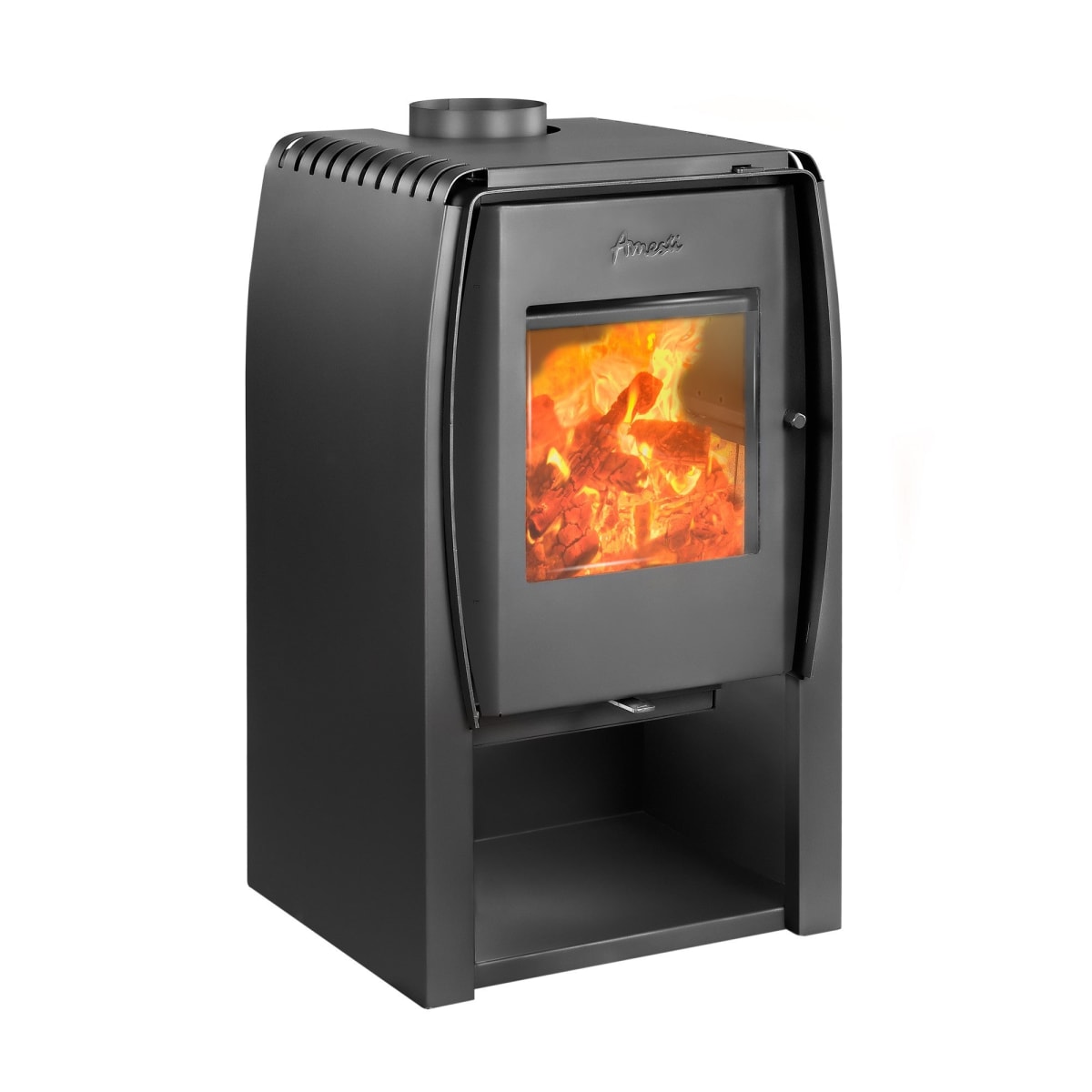 Estufa a Leña Nordic 450 Amesti1