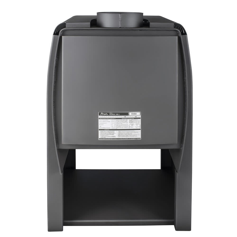 Estufa a Leña Nordic 380 Amesti3