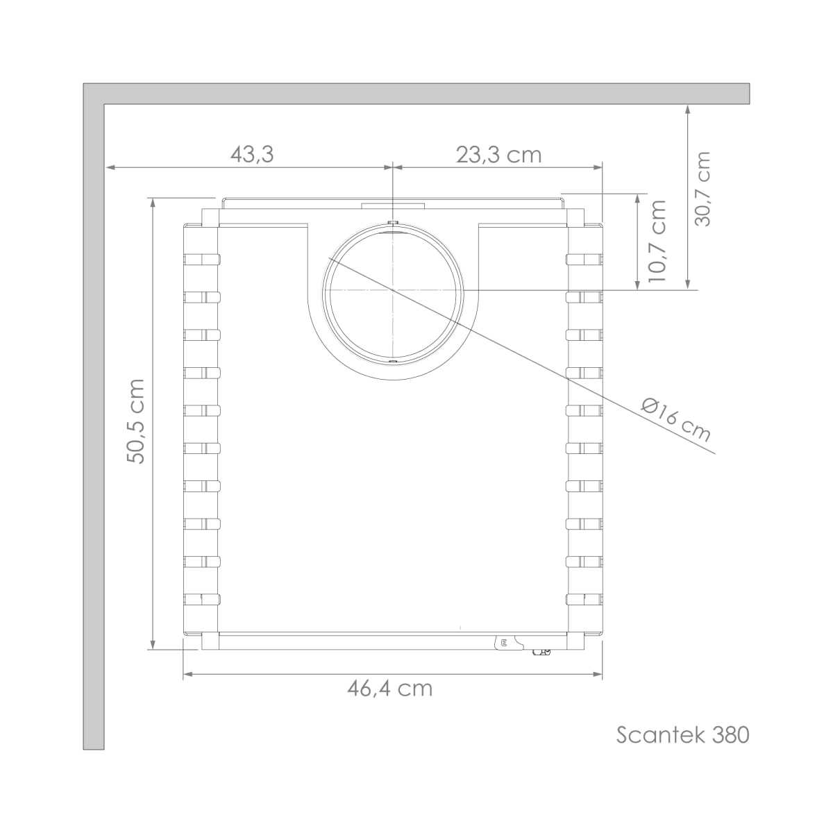 Estufa a Leña Scantek 380 Amesti13
