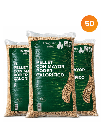 Pack 50 bolsas - pellet tostado 18KG1
