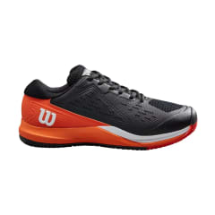 Zapatilla Wilson Rush Pro ace (negra-naranjo)