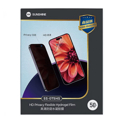 LAMINA HIDROGEL SUNSHINE HD ANTI ESPIA SS-075HS1