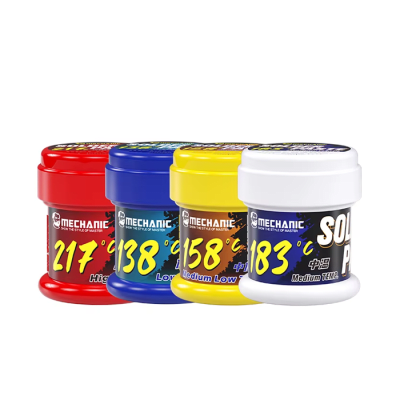 ESTAÑO EN PASTA PARA SOLDAR 4 EN 1 MECHANIC 50G (138° - 158° - 183° - 217°)1