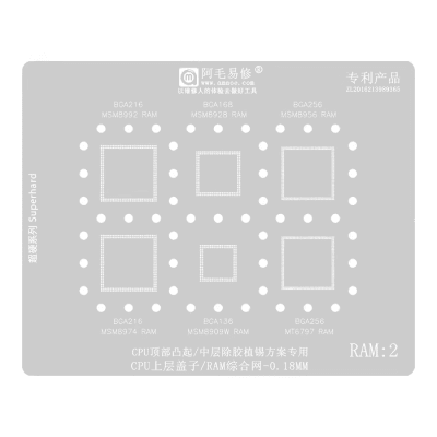 PLANTILLA REBALLING C7/J3/J5/A5 ORG1