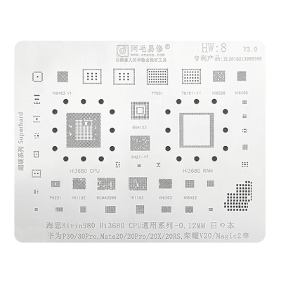 PLANTILLA REBALLING MATE 20/20X/20 PRO/20 RS/MATE X ORG1