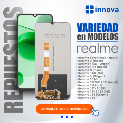 LCD TACTIL REALME1