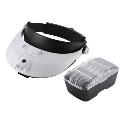 VISERA CON LUPA GRADUABLE 05 LENTES MG81001-G1