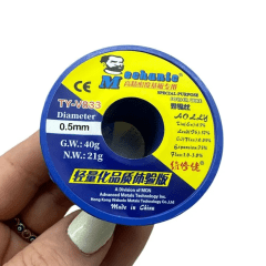 ESTAÑO EN ROLLO HILO MECHANIC TY-V833 (40GRA 0.5MM)