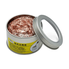 LIMPIADOR DE CAUTIL CON ESPONJA DE ALAMBRE EN LATA