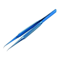 PINZA PROFESIONAL TITANIO CURVO TI-15