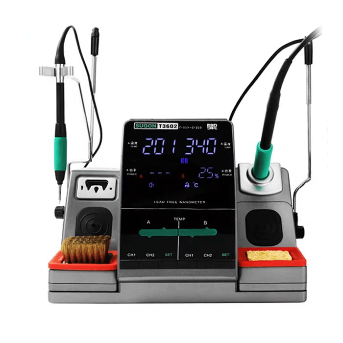 ESTACIÓN SOLDADURA DOBLE SUGON T36022
