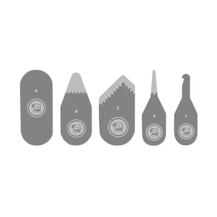 LAMINA DE ACERO FLEXIBLE APERTURA LCD S52