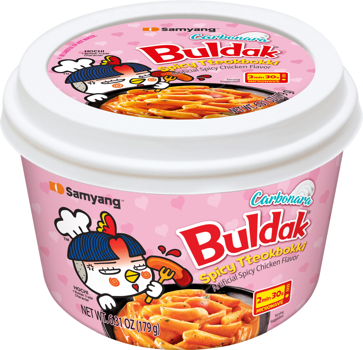Buldak tteokbokki Carbonara 16 unidades1
