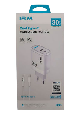 Cargador IRM Carga Rápida1