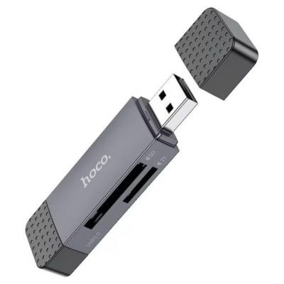 Lector de Tarjeta micro SD y SSD Hoco 2 en 1