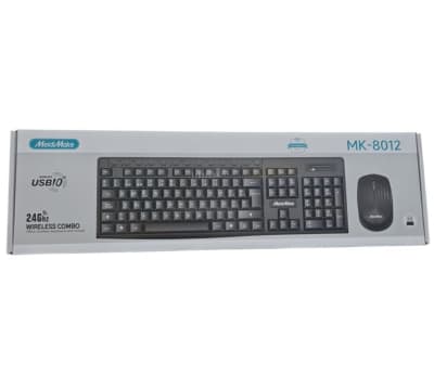 Teclado Inalámbrico + Mouse Inalámbrico MK-80121