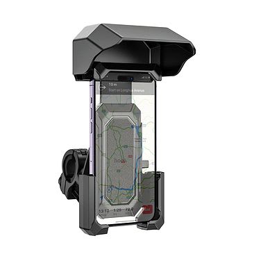 Soporte de celular para Moto Hoco H31 Wild Wolf Negro